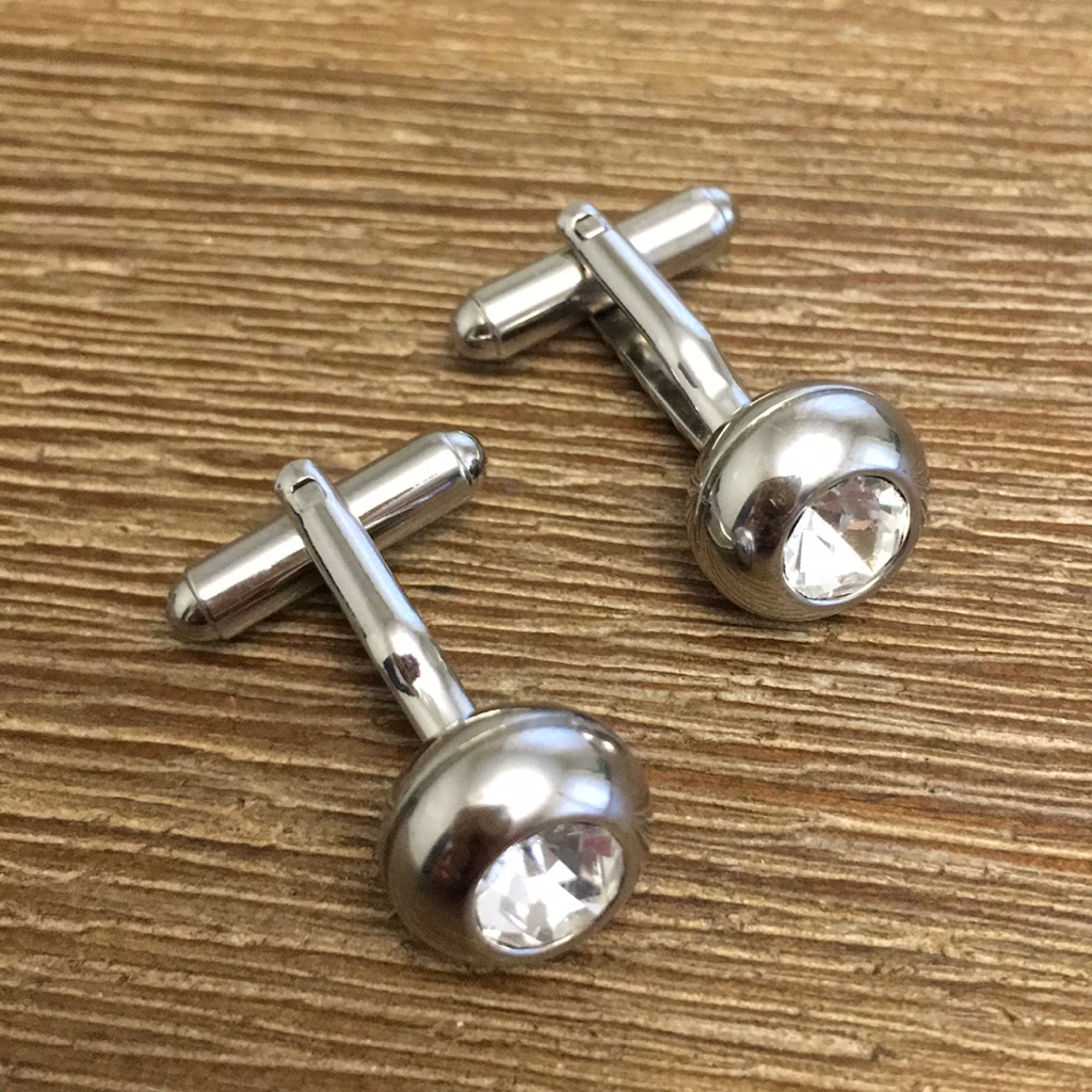 Circle Stud Cuff Links
